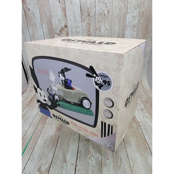 Disney Parks 100 Eras Oswald The Lucky Rabbit 95 Years Car Diffuser 2023 NEW - Picture 7 of 8